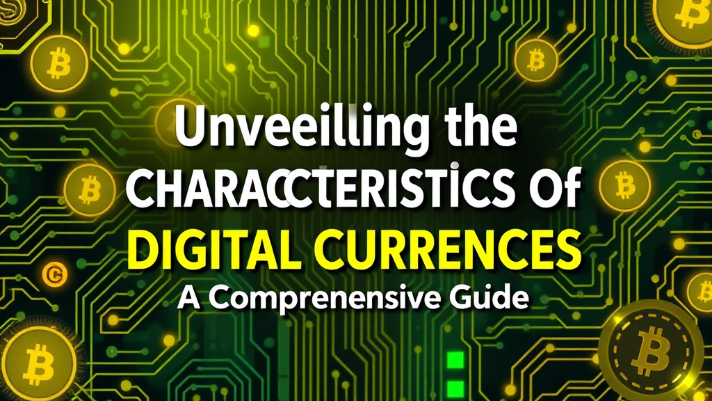 Unveiling the Characteristics of Digital Currencies: A Comprehensive Guide